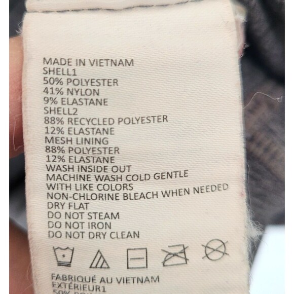 PRANA Sway Tank Top XL Built In Bra Shelf Racerback Gray Sports Yoga Athletic - Picture 4 of 7